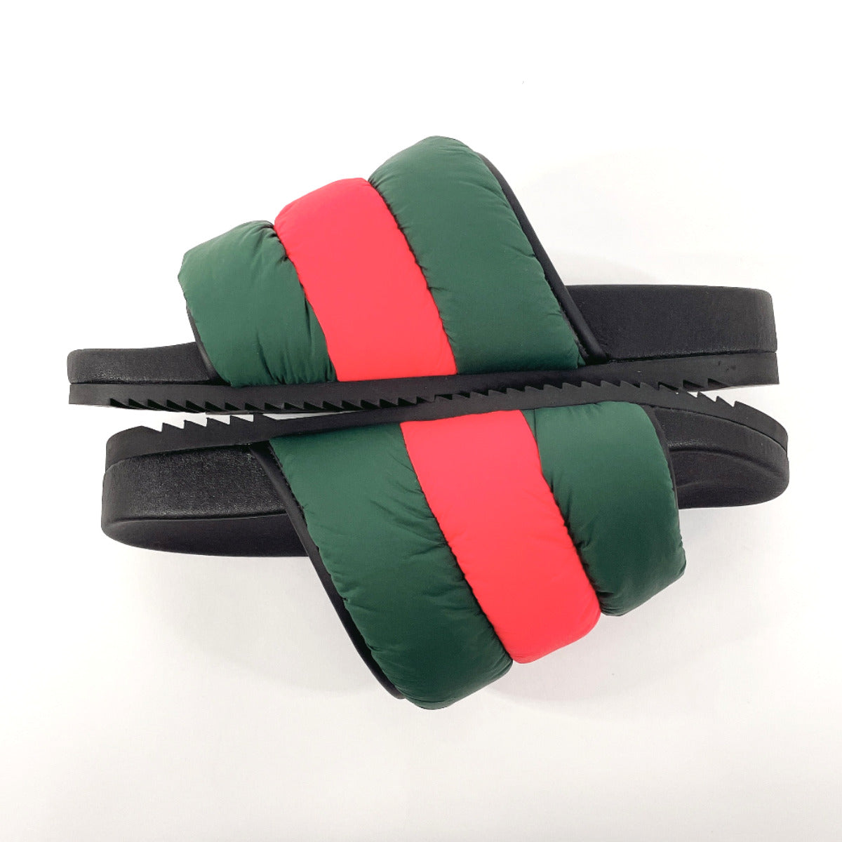 GUCCI Sandals 700320 Nylon black Sherry line Shower sandals Women 39 Used