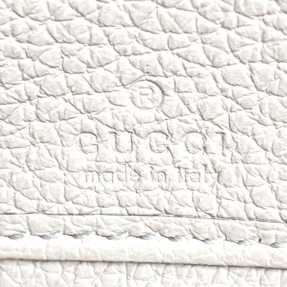 GUCCI Long Wallet Purse 658691 leather beige logo Zip Around unisex Used