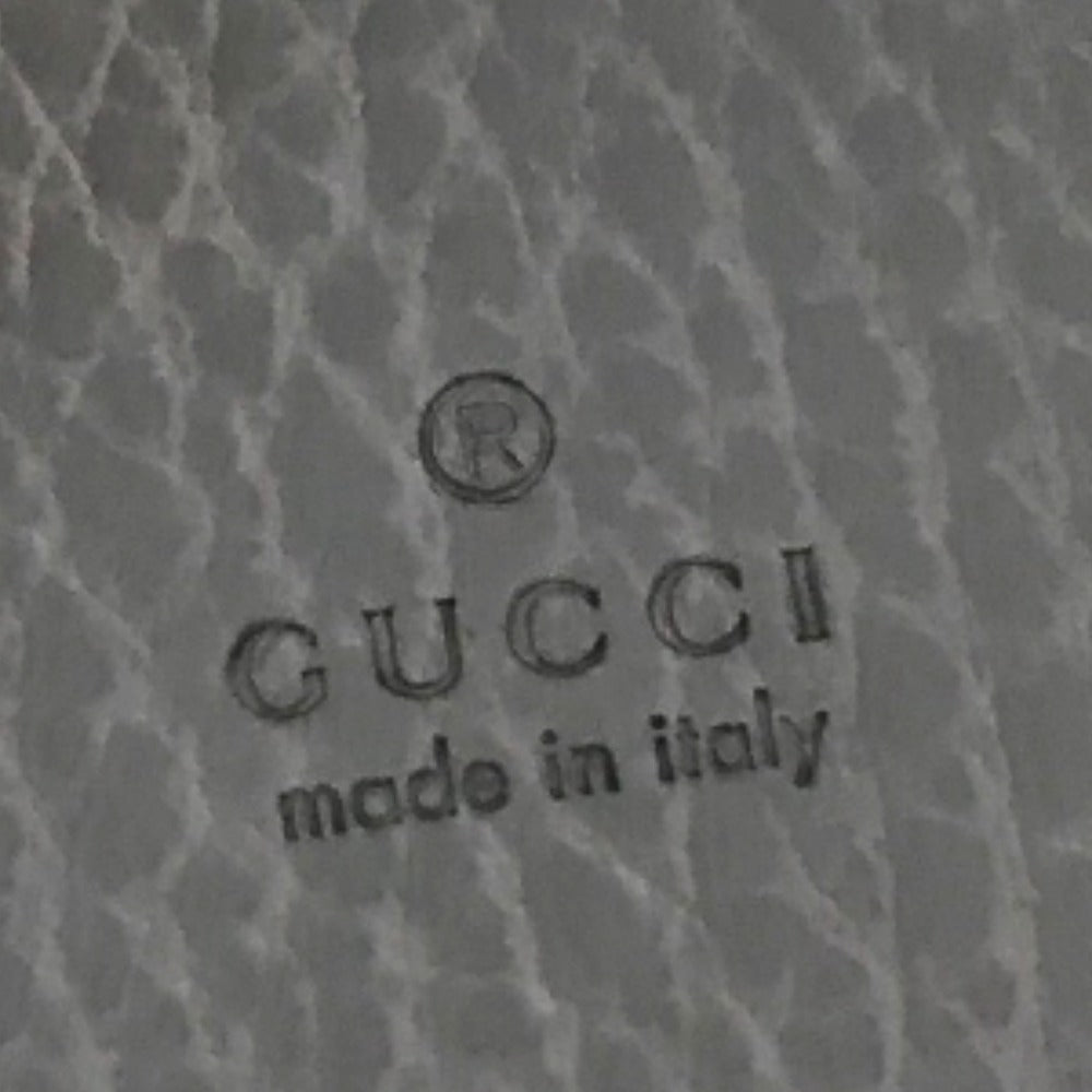 GUCCI Key case Key holder  456118  leather gray Petit Marmont Women Secondhand