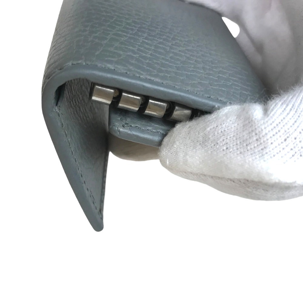 GUCCI Key case Key holder  456118  leather gray Petit Marmont Women Secondhand