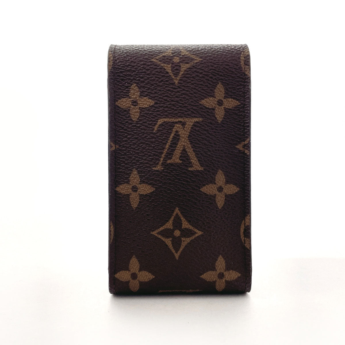LOUIS VUITTON Cigarette case M63024 PVC coated canvas Brown Monogram Etui cigarette