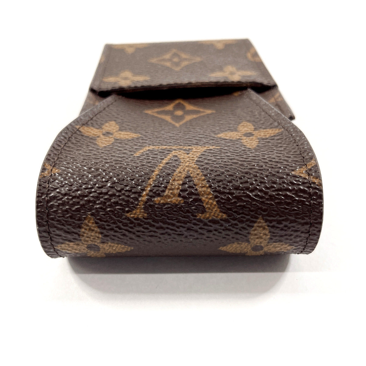 LOUIS VUITTON Cigarette case M63024 PVC coated canvas Brown Monogram Etui cigarette