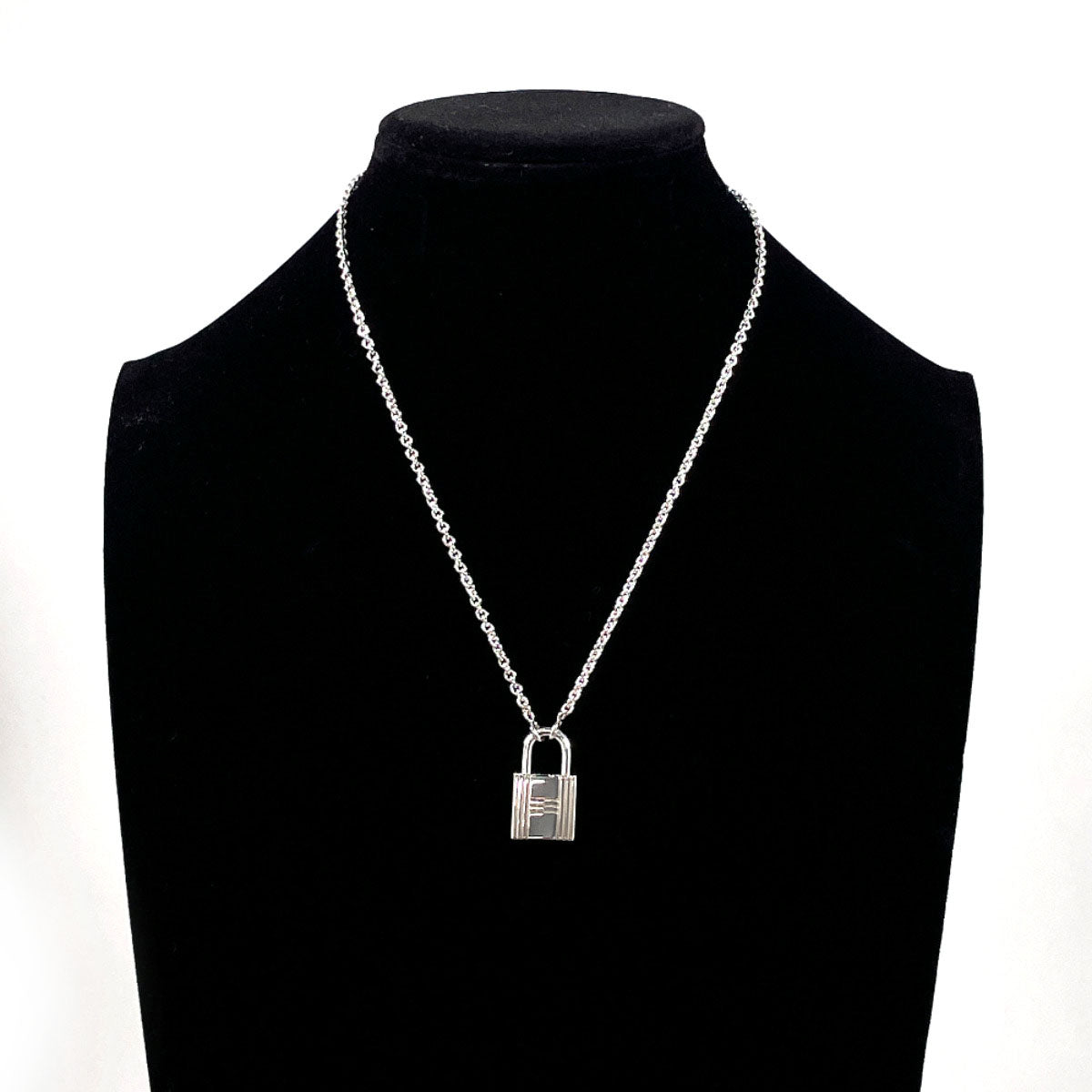 HERMES Necklace Silver925 Silver Cadena
