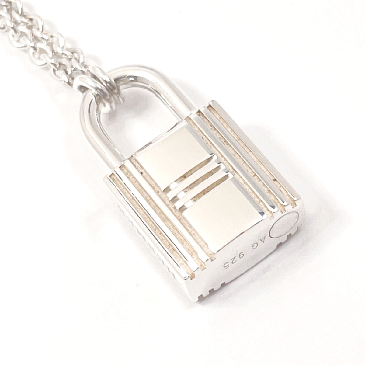 HERMES Necklace Silver925 Silver Cadena