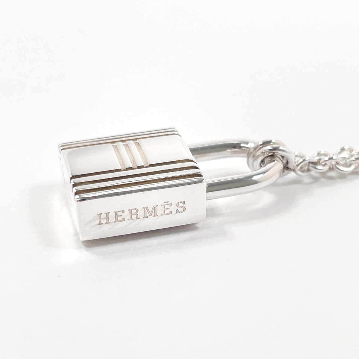 HERMES Necklace Silver925 Silver Cadena