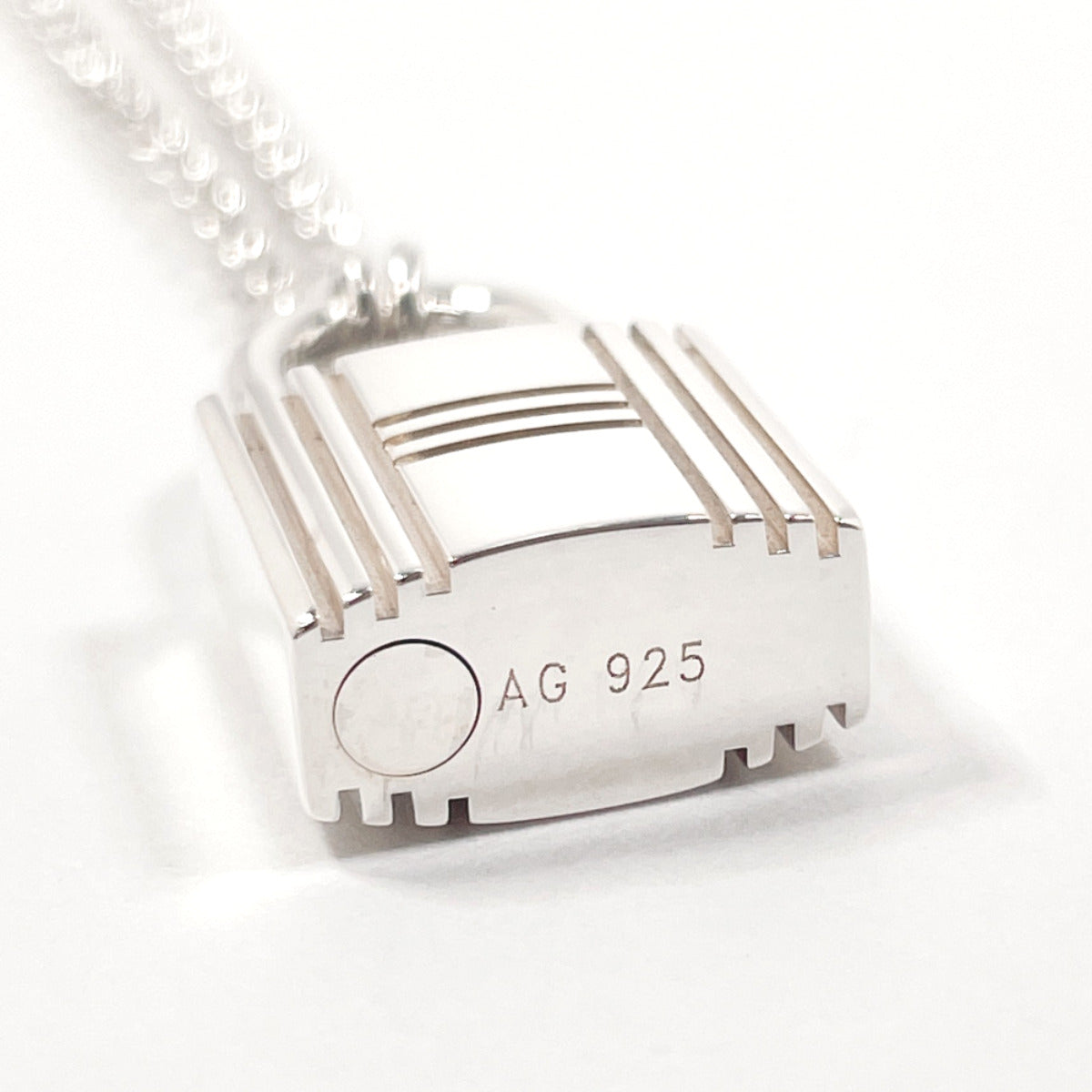 HERMES Necklace Silver925 Silver Cadena