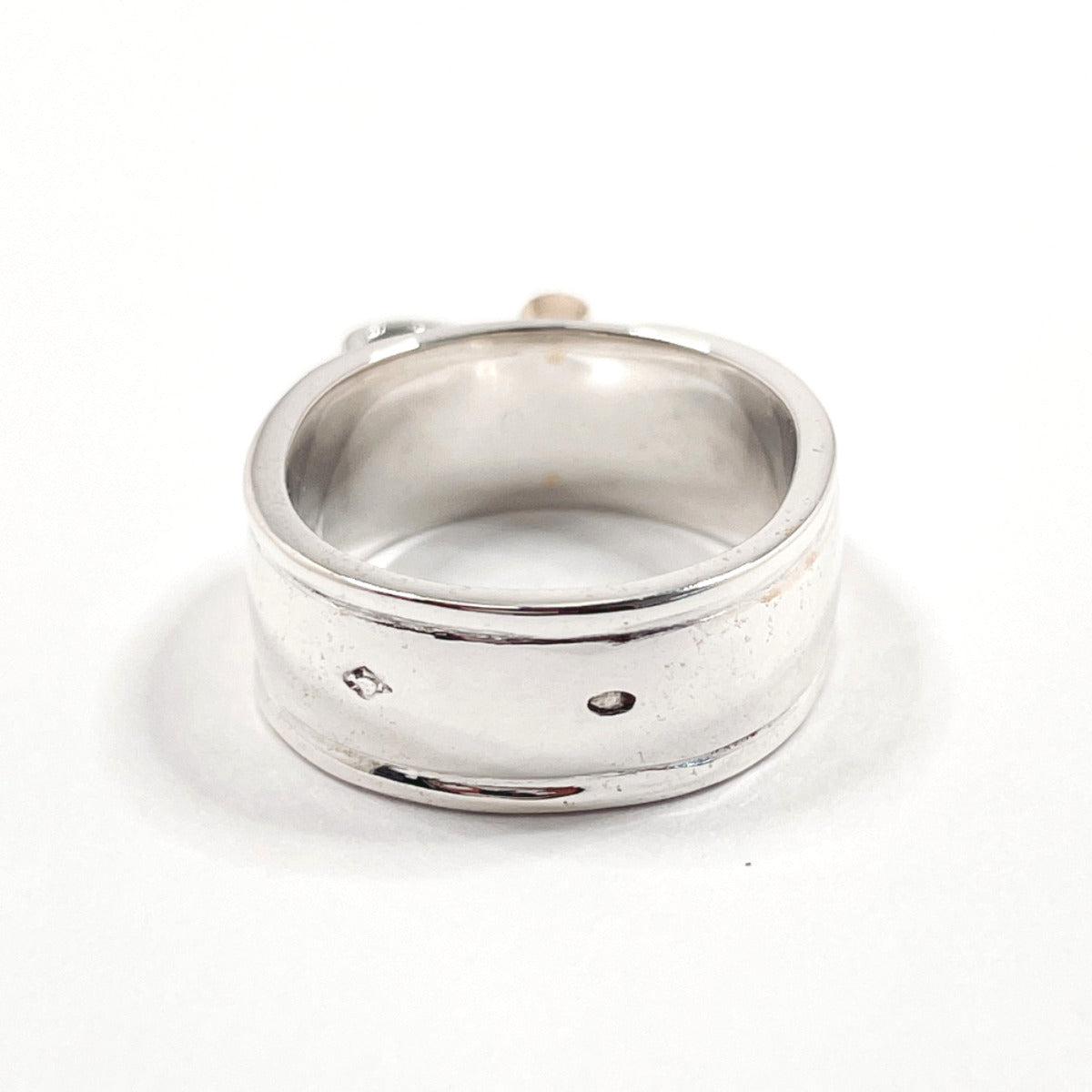 HERMES Ring Silver925 Silver Artemis Ring 50