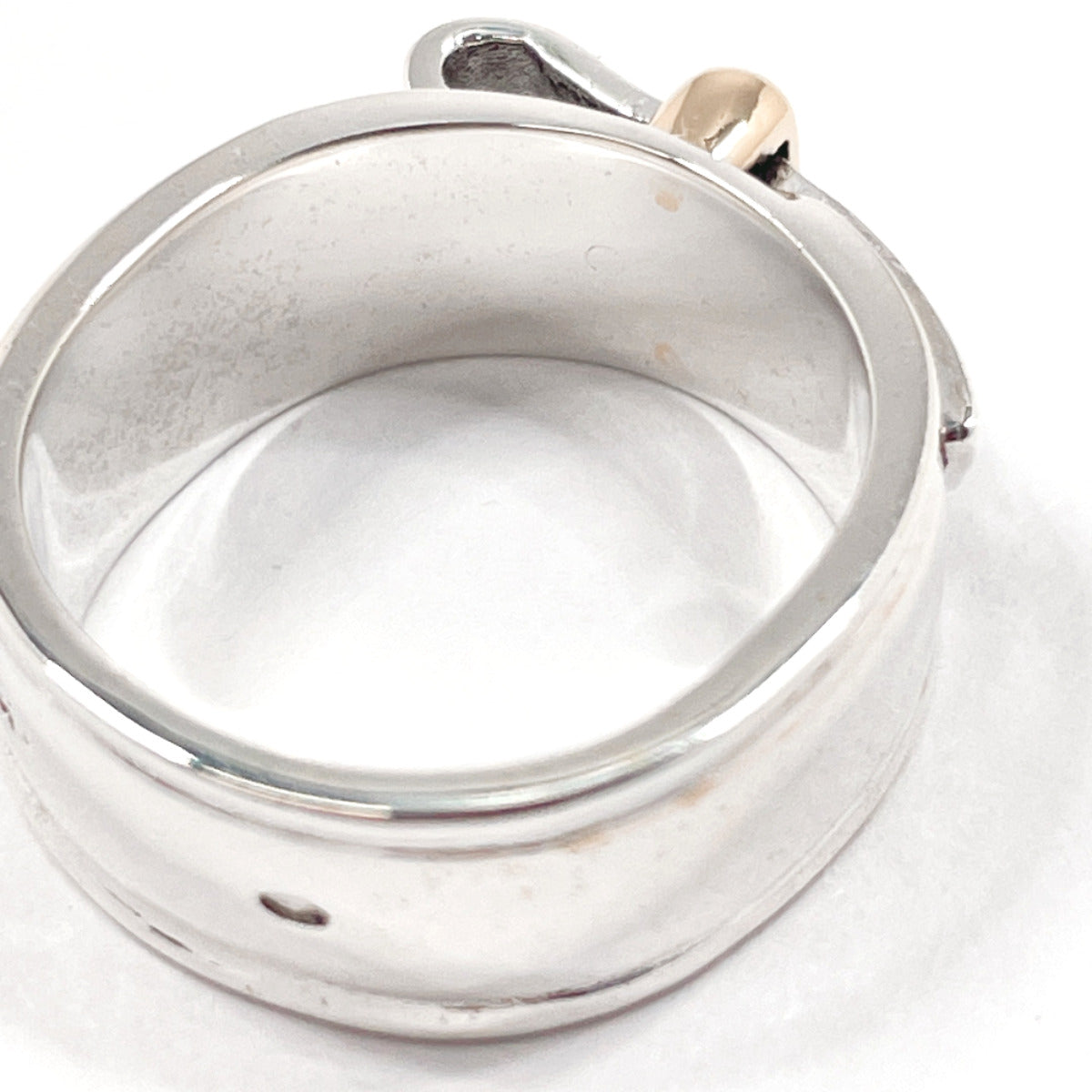 HERMES Ring Silver925 Silver Artemis Ring 50