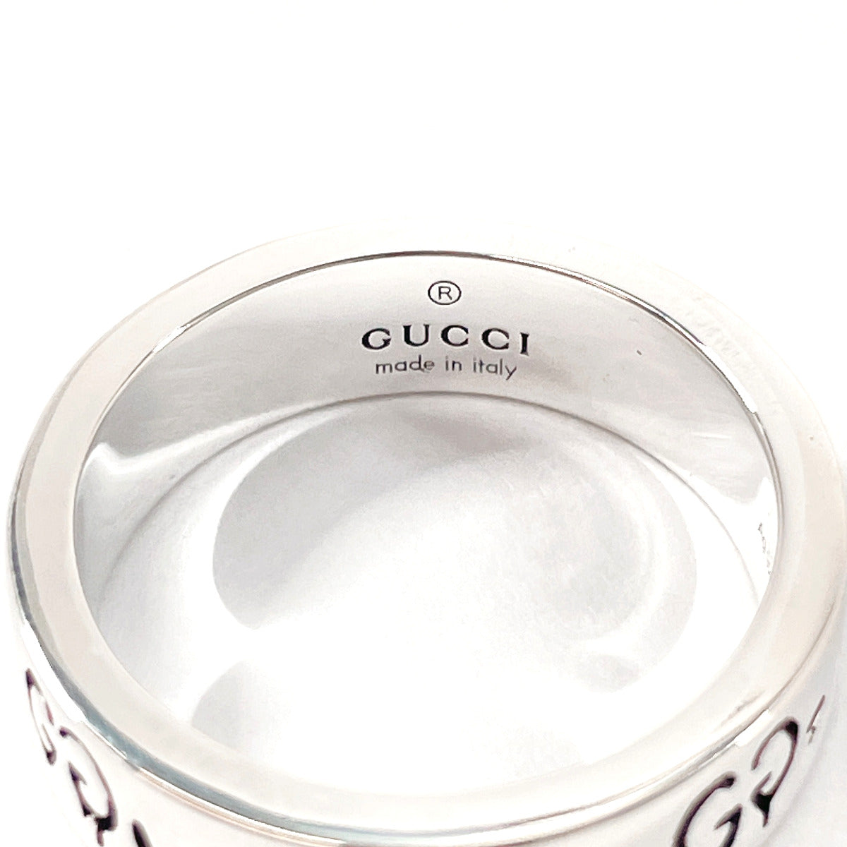 GUCCI Ring Silver925 Silver ghost