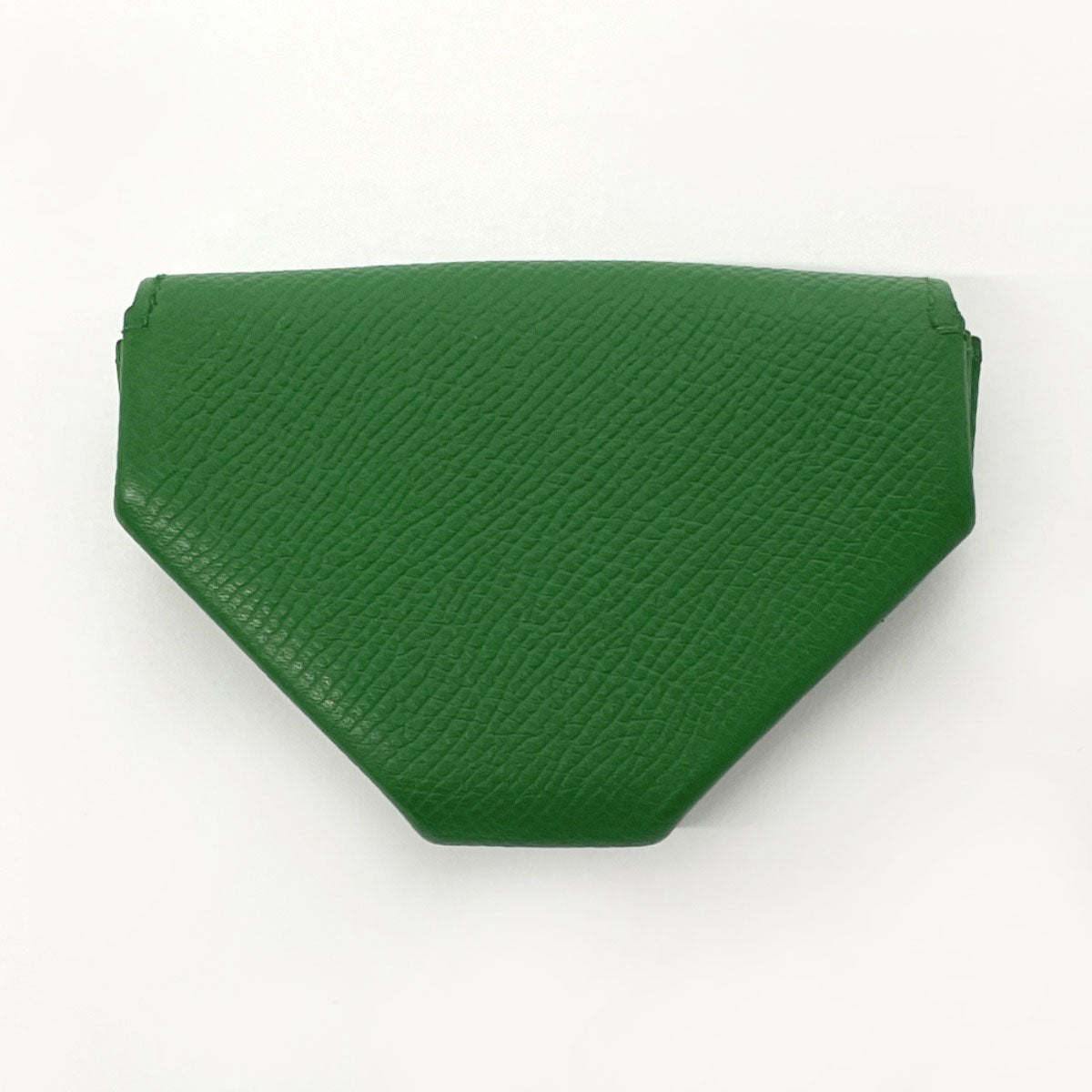 HERMES Coin case Epsom green Revan Cattle Women Used