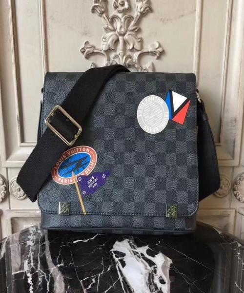 Louis Vuitton District PM Bag Damier Cobalt Canvas Spring Summer 2017