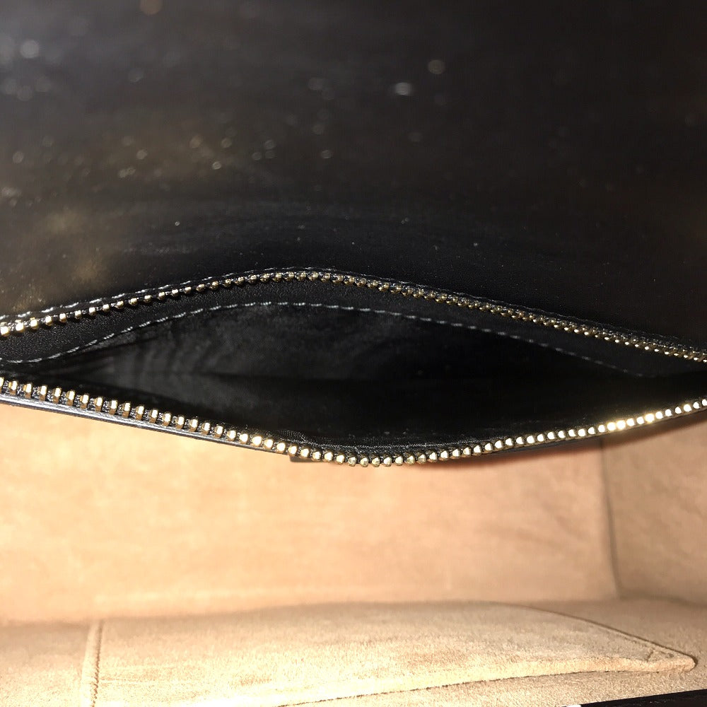 GUCCI Shoulder Bag 421882 leather black Silvi Small