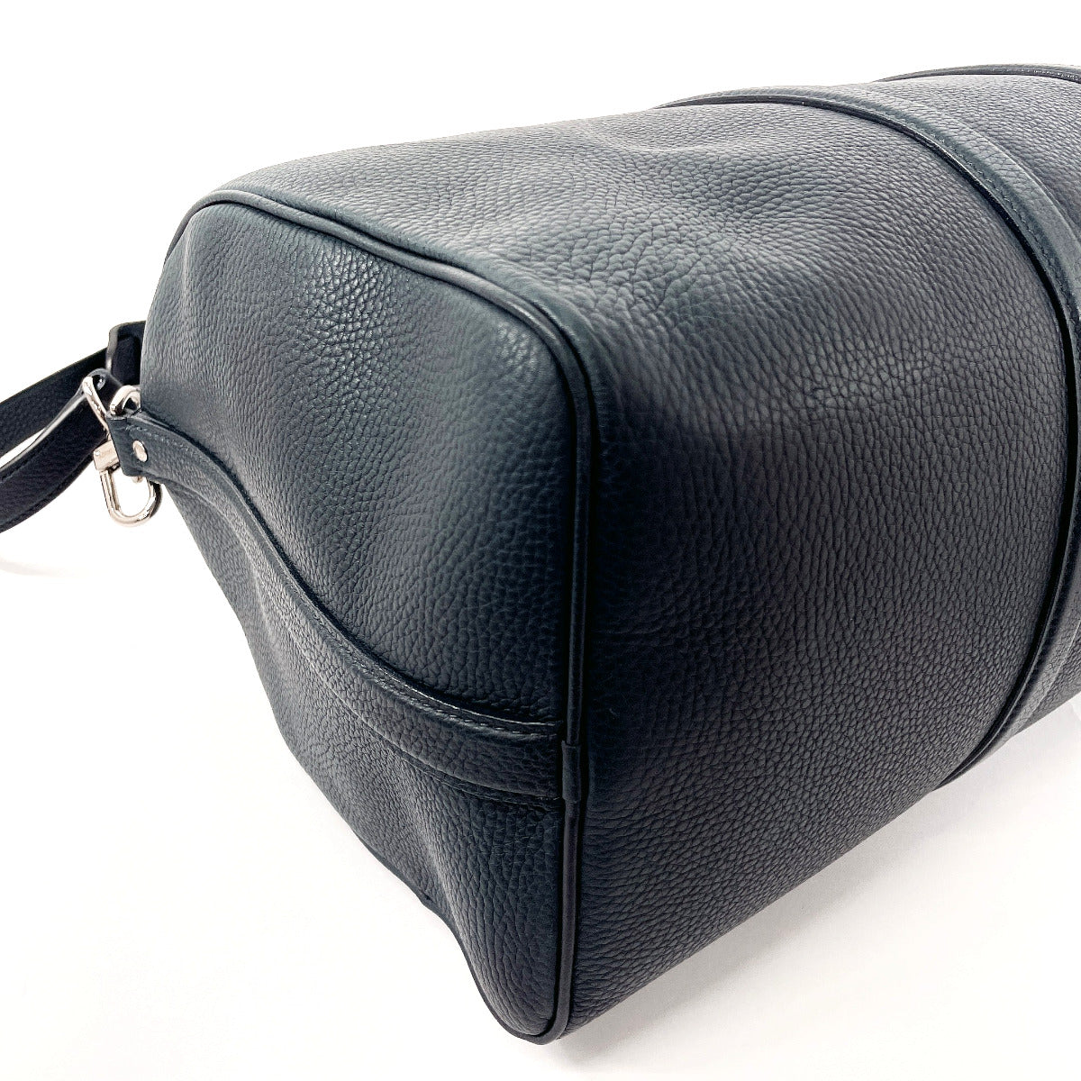 LOUIS VUITTON Boston Duffel bag M93191 Leather, Naxos Navy Keepall  bandouliere 45