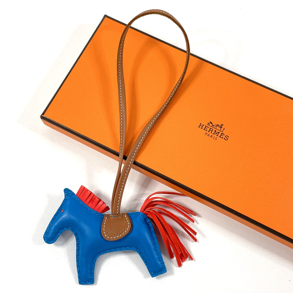 HERMES charm Anyo Miro blue Rodeo PM