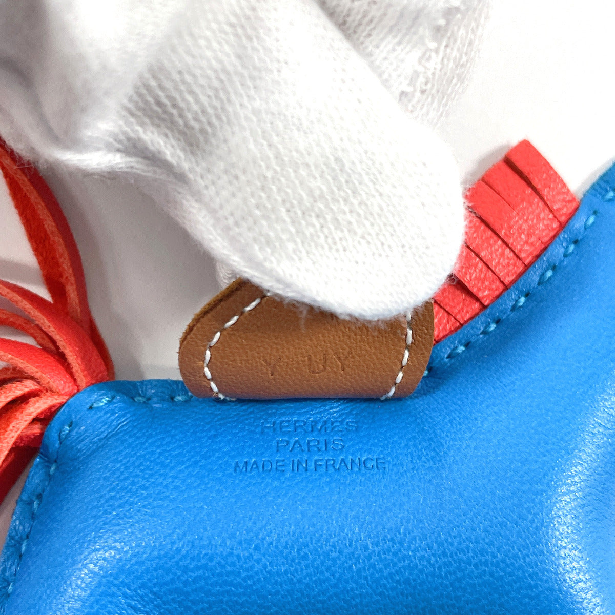 HERMES charm Anyo Miro blue Rodeo PM