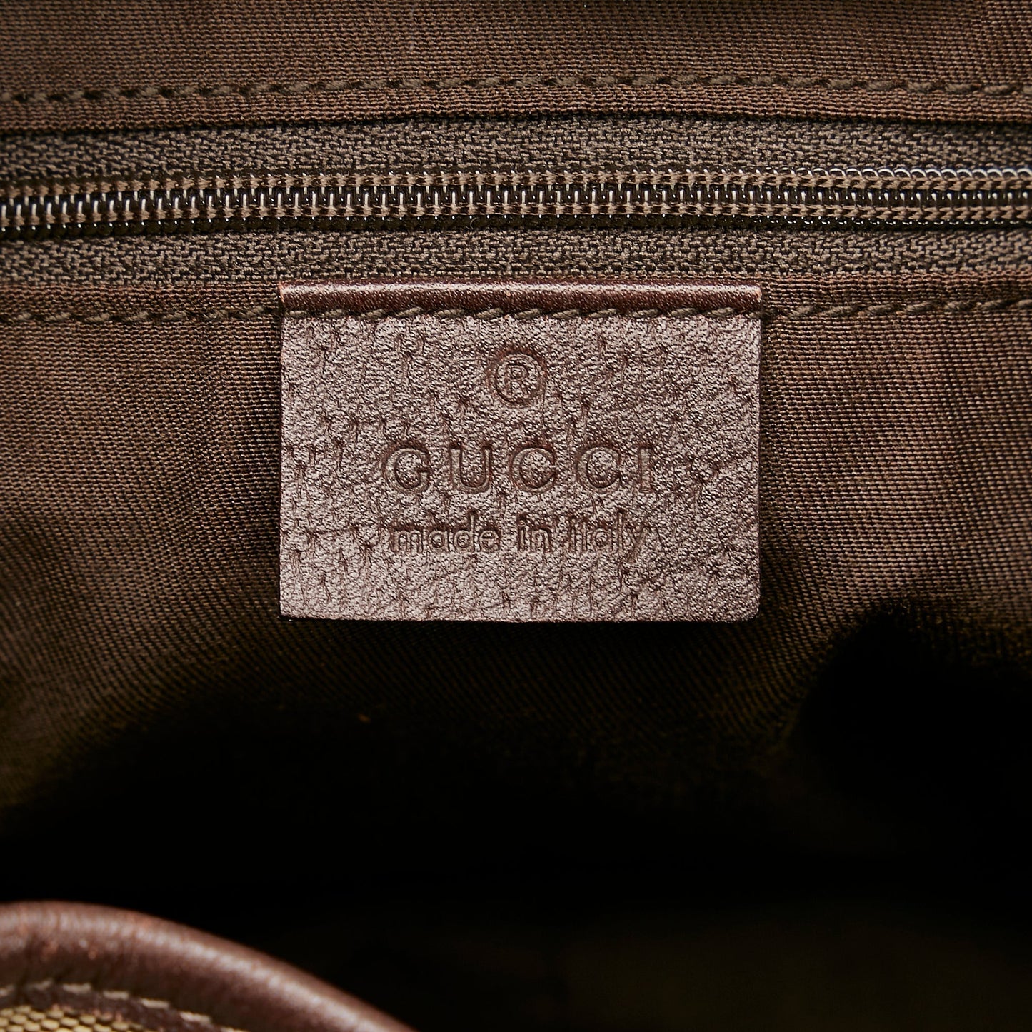 Gucci D-Ring Gg Canvas Pelham Shoulder Bag