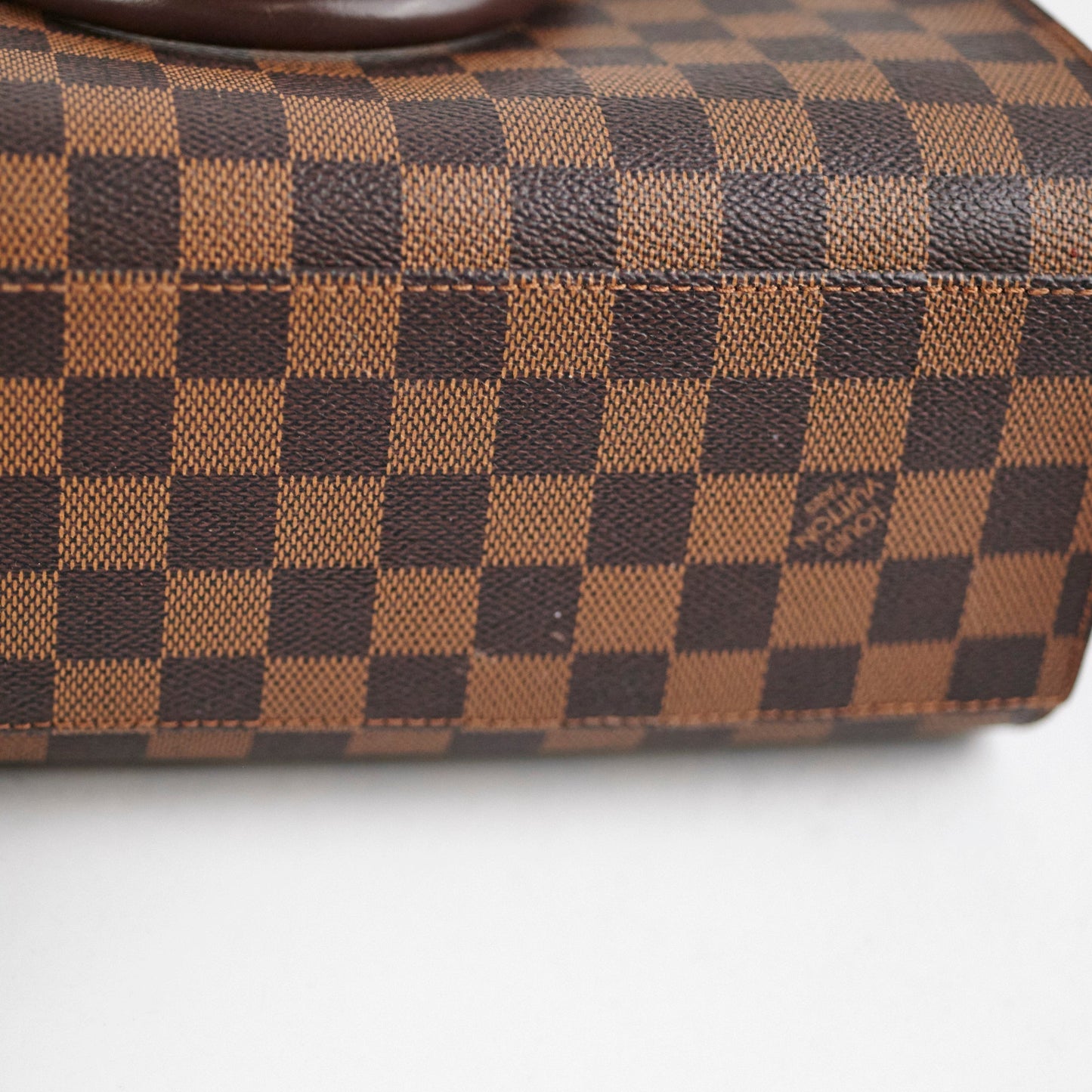 Louis Vuitton Damier Ebene Triana Top Handles Bag