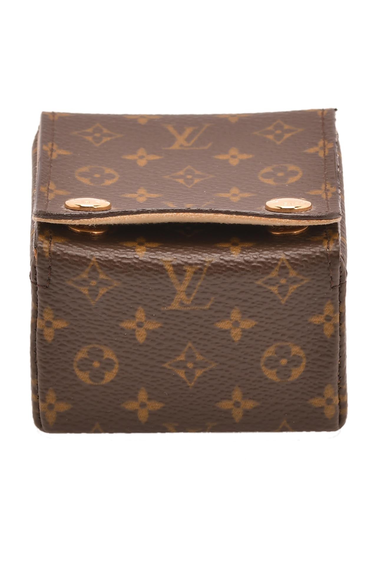 LOUIS VUITTON Empreinte 18K Yellow Gold Wide Band Ring