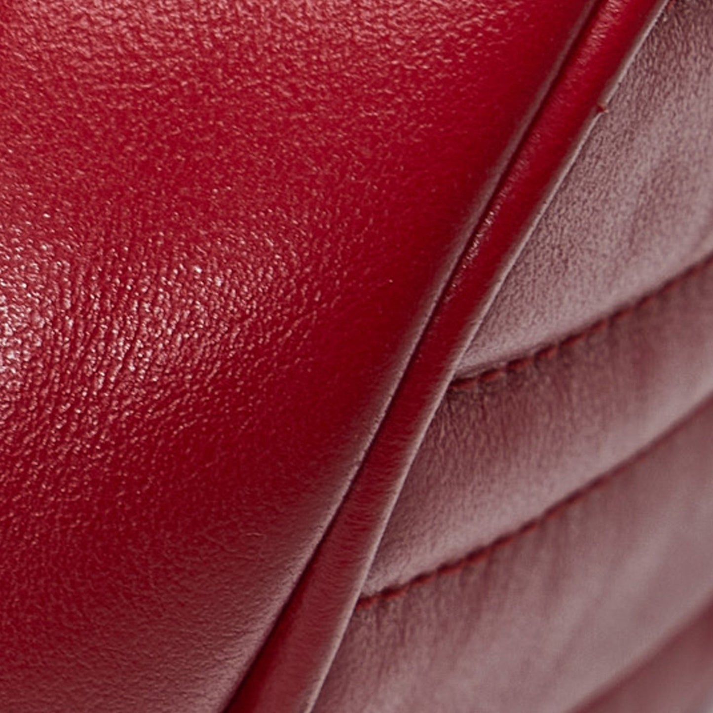 Gucci GG Marmont Red Matelassé Leather