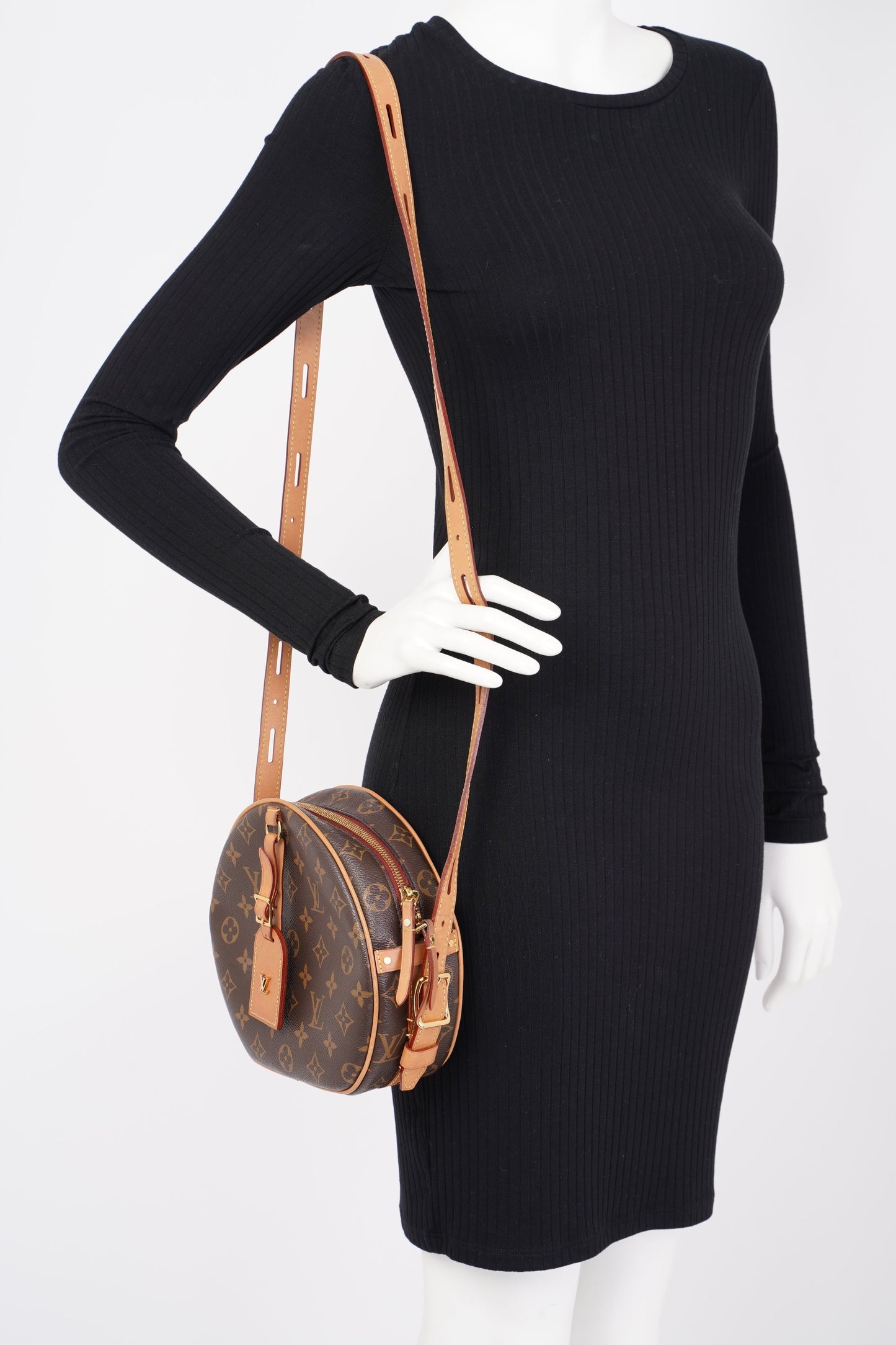 Louis Vuitton Boite Chapeau Souple MM Monogram Coated Canvas