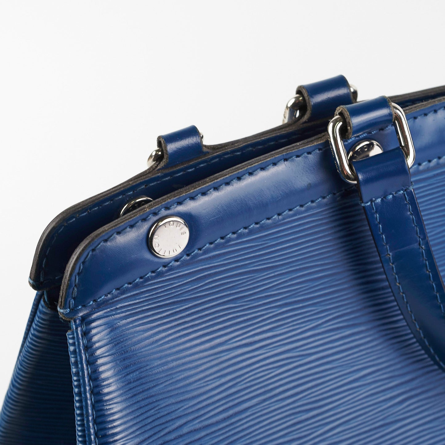 Louis Vuitton Brea Blue Epi MM