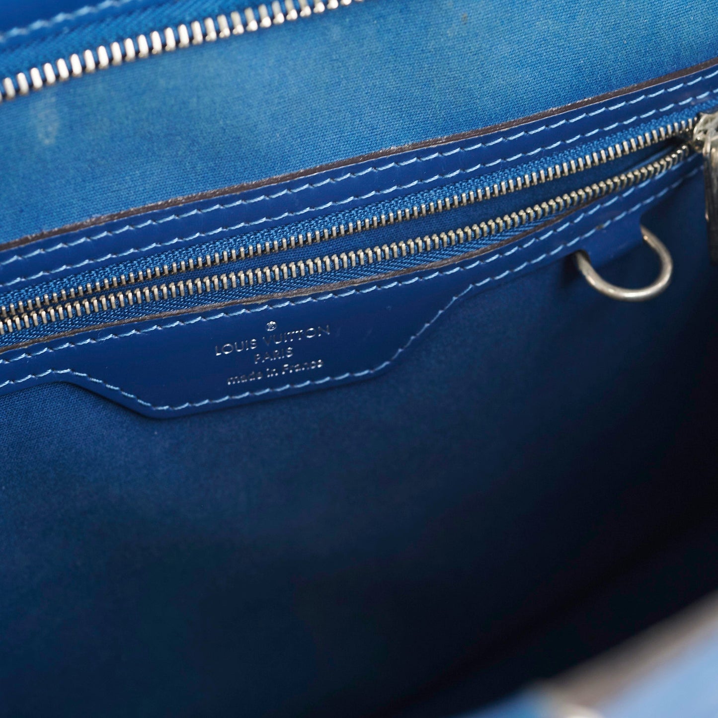 Louis Vuitton Brea Blue Epi MM