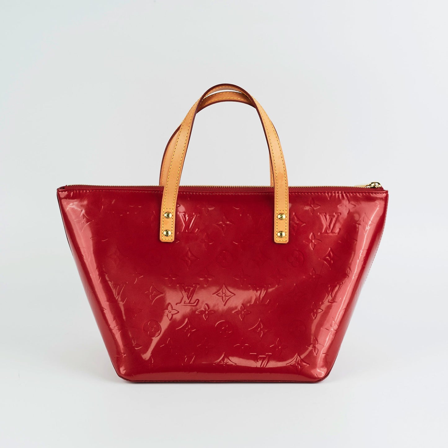 Louis Vuitton Bellevue PM Vernis Red