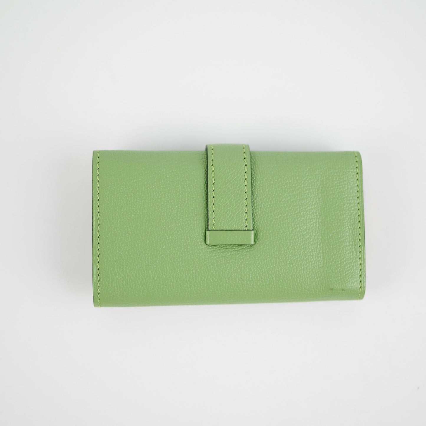 Hermes Vert Criquet Bearn 4 Ring Key Holder