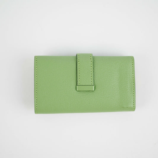 Hermes Vert Criquet Bearn 4 Ring Key Holder