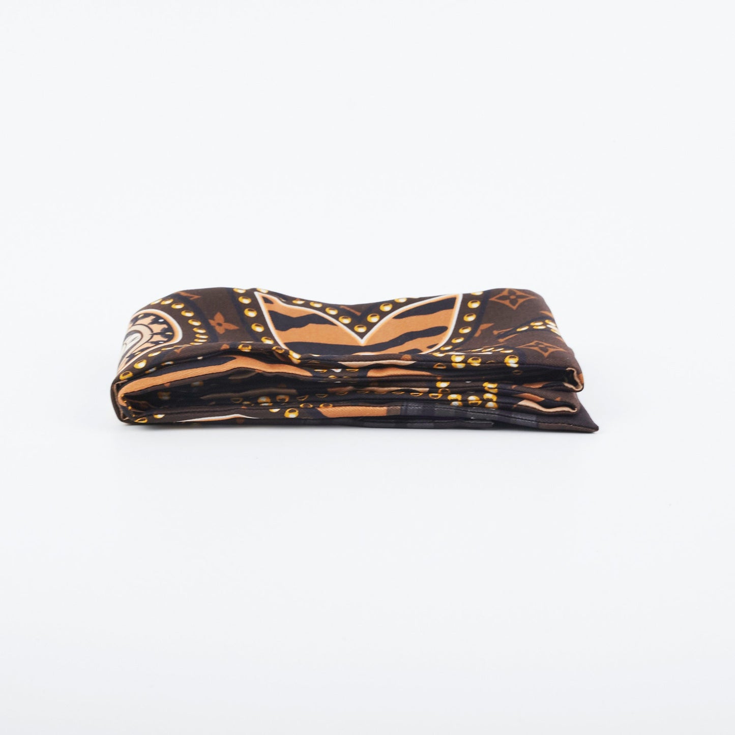 Louis Vuitton Brown Logo Bandeau