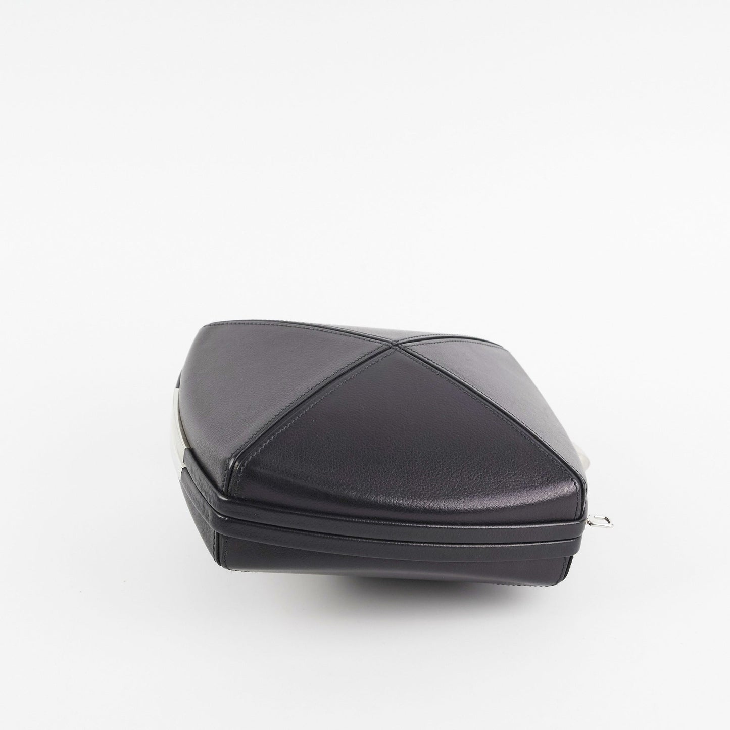 Hermes Clou Medor Clutch Bag Black Y Stamp