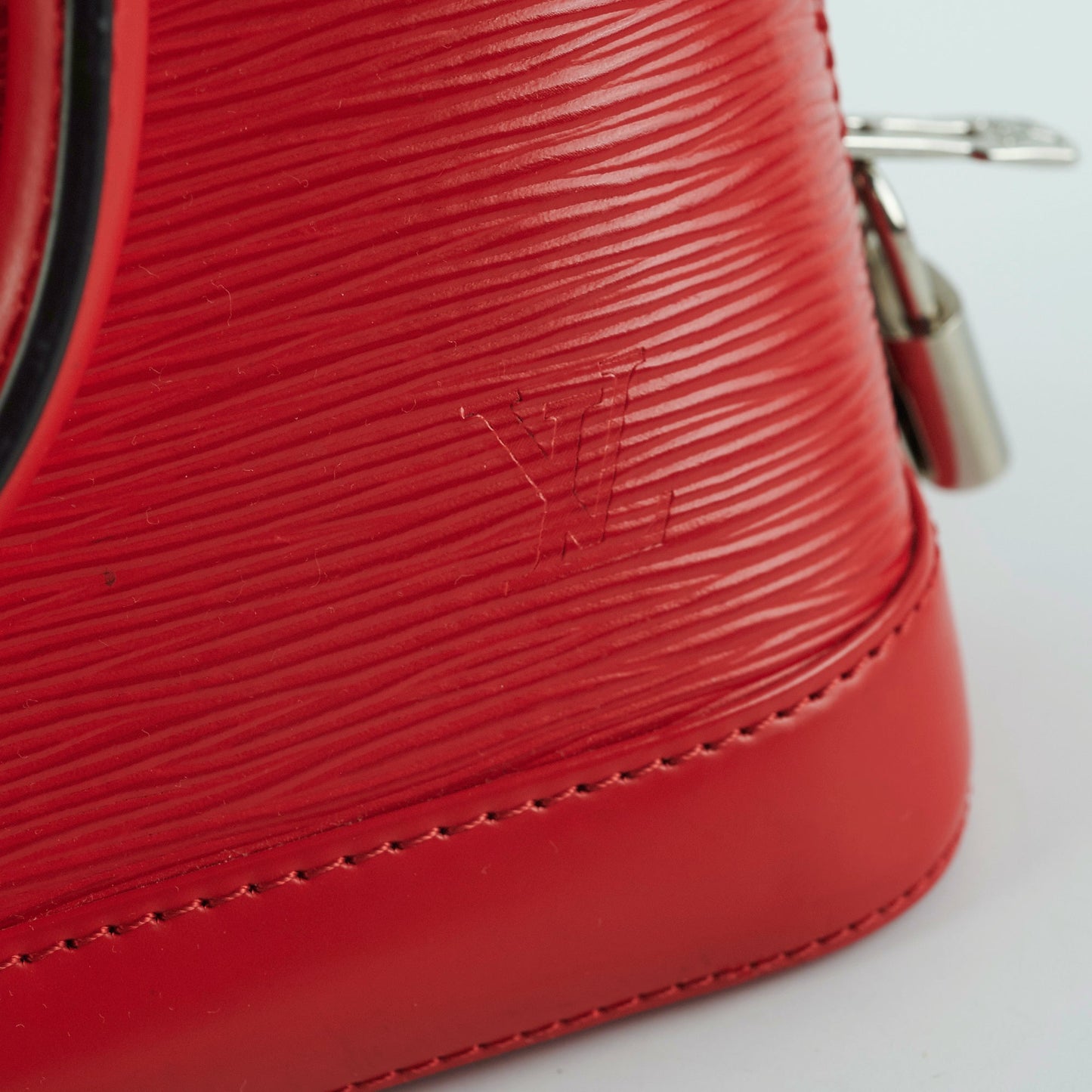 Louis Vuitton Alma BB Epi Red Shoulder Bag