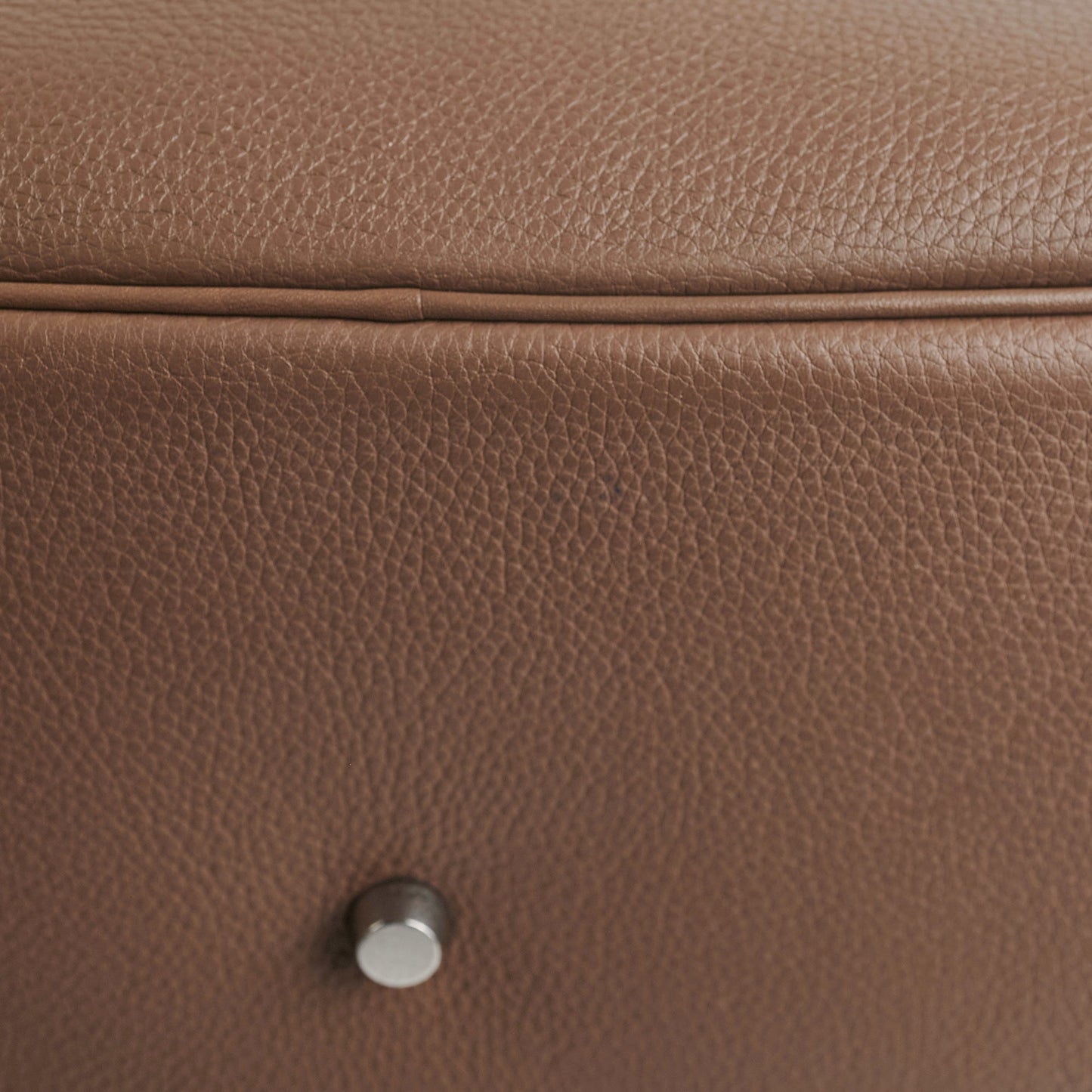 Hermes Lindy 34 Togo Etoupe Square K Stamp (2007)