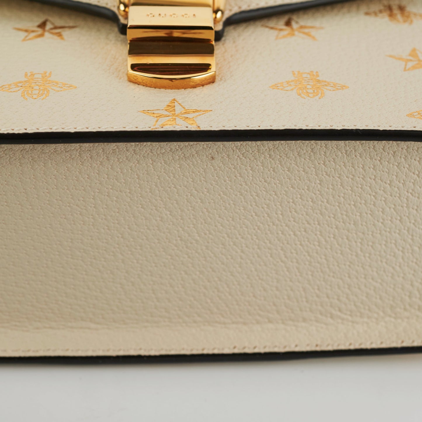 Gucci Sylvie White Mini Top Handle Bag