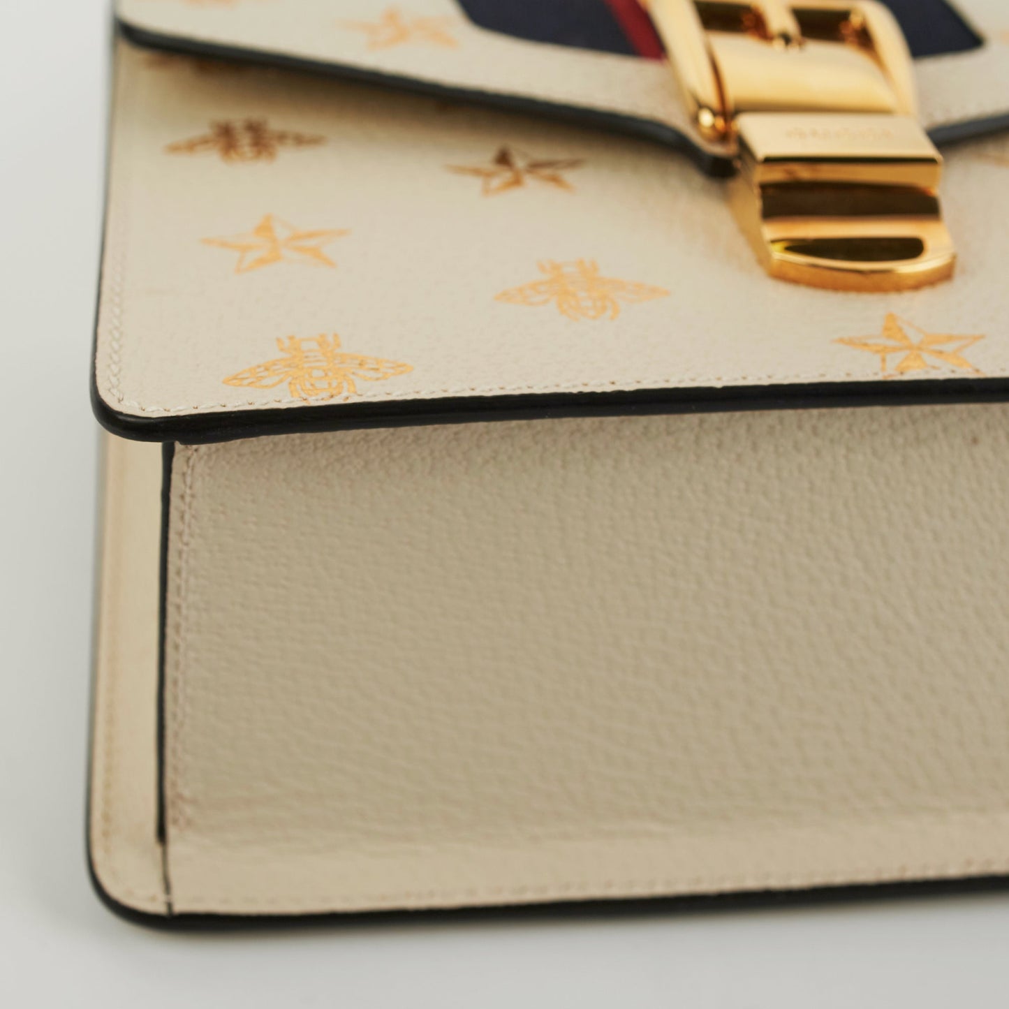 Gucci Sylvie White Mini Top Handle Bag