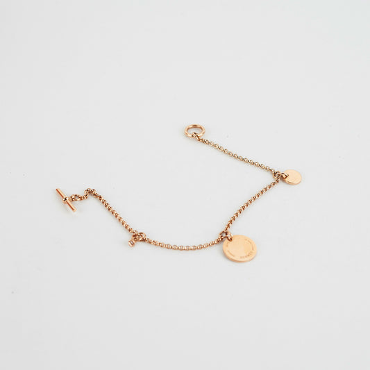 Hermes Ex Libris Bracelet 18K Rose Gold 2023