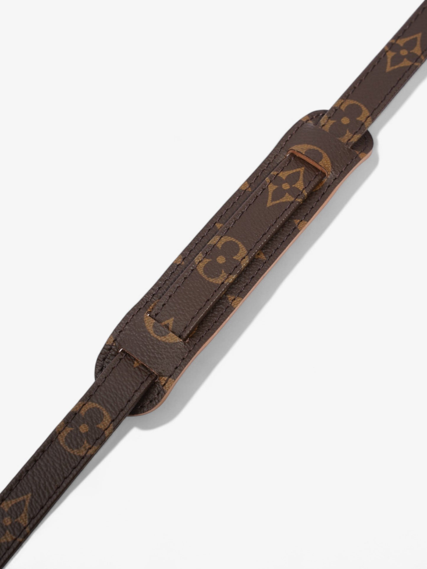 Louis Vuitton Bandoulière Bag Strap Monogram / Gold Coated Canvas