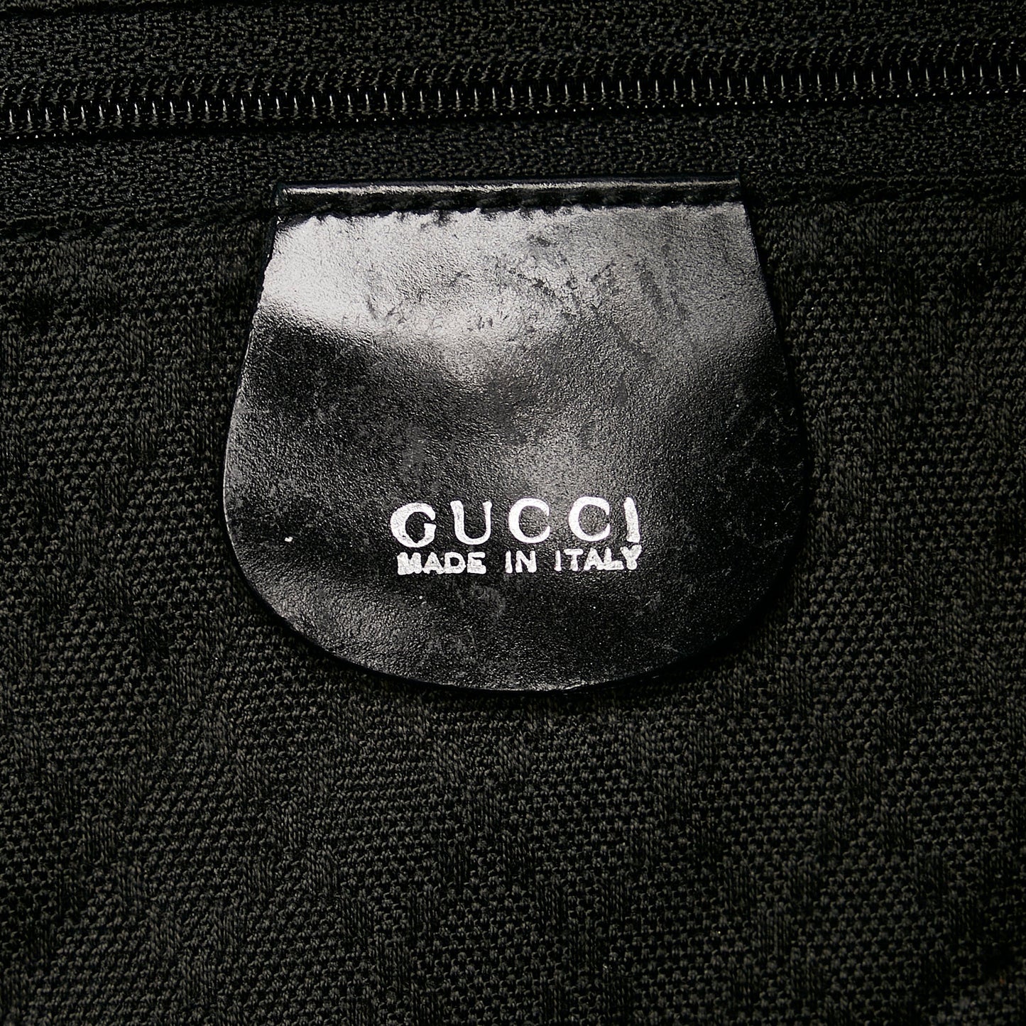Gucci Bamboo Nylon Satchel