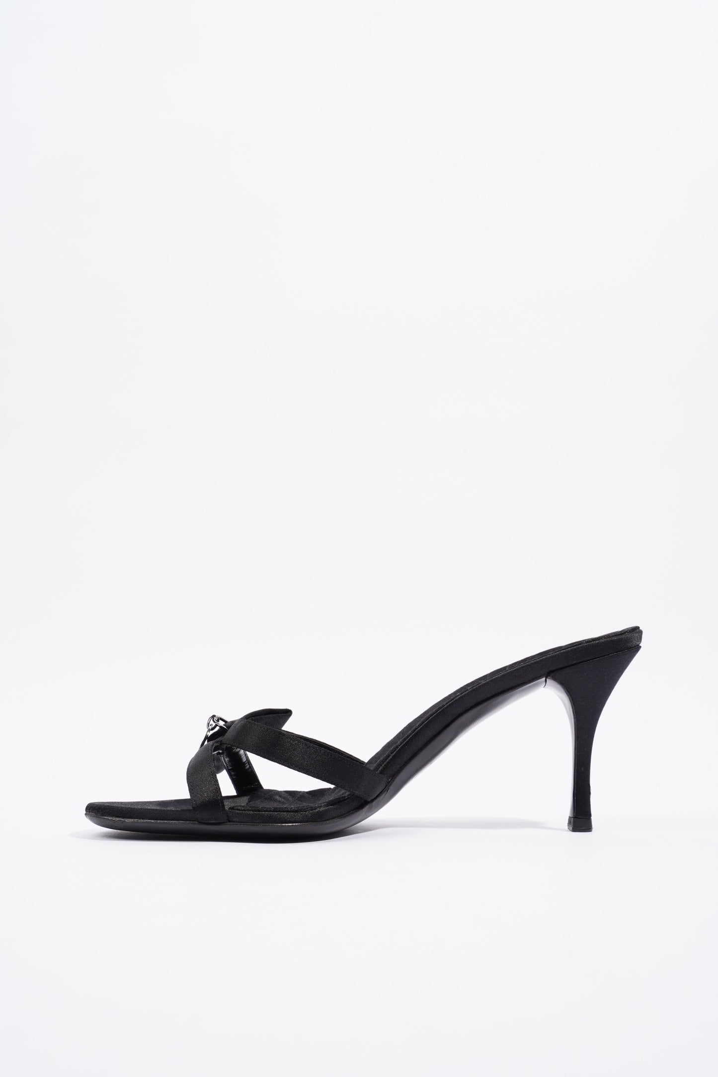 Gucci Velvet Strap Black Velvet EU 39 UK 6