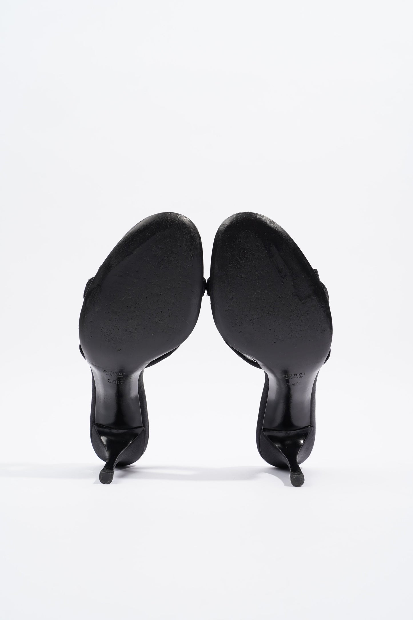 Gucci Velvet Strap Black Velvet EU 39 UK 6