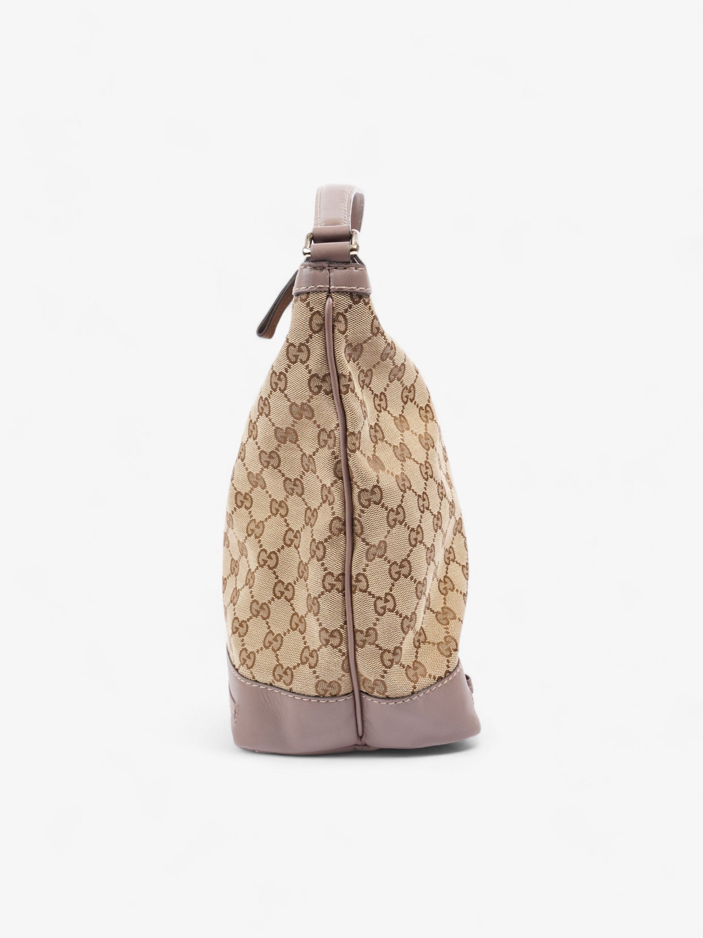 Gucci Mayfair Bow Beige And Ebony GG Supreme / Lilac Canvas