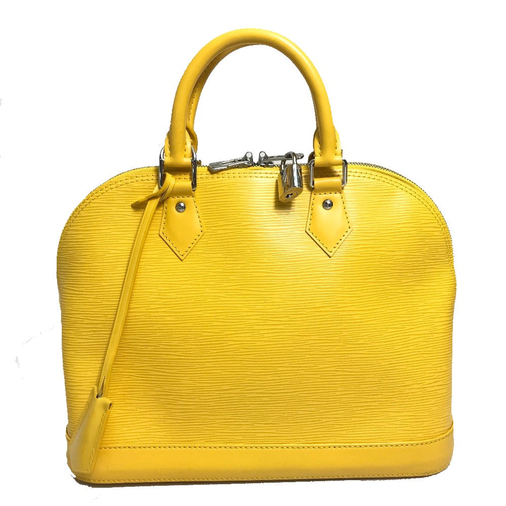 LOUIS VUITTON Handbag M40951 Epi Leather yellow Epi Alma PM