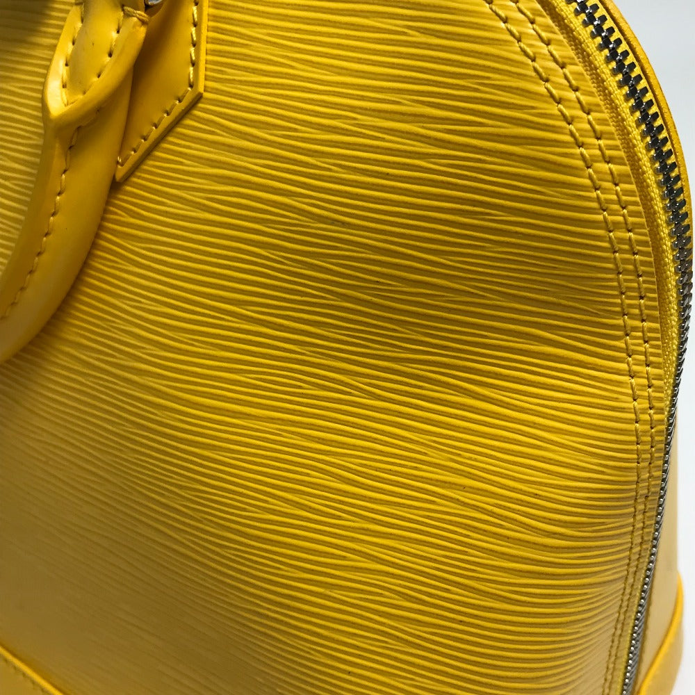 LOUIS VUITTON Handbag M40951 Epi Leather yellow Epi Alma PM