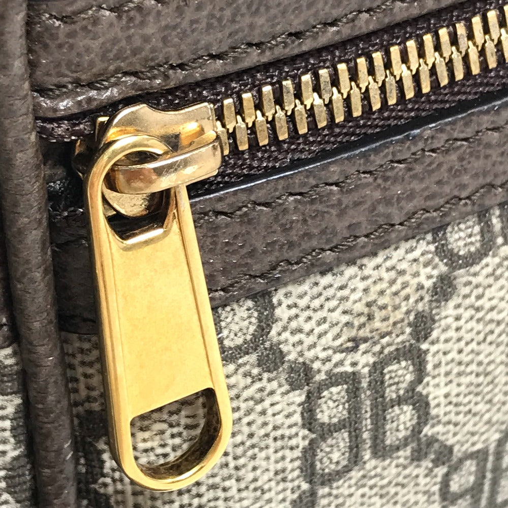 GUCCI Shoulder Bag 680128 GG Supreme Canvas Beige x brown GG BB logo Hacker camera bag Women Secondhand
