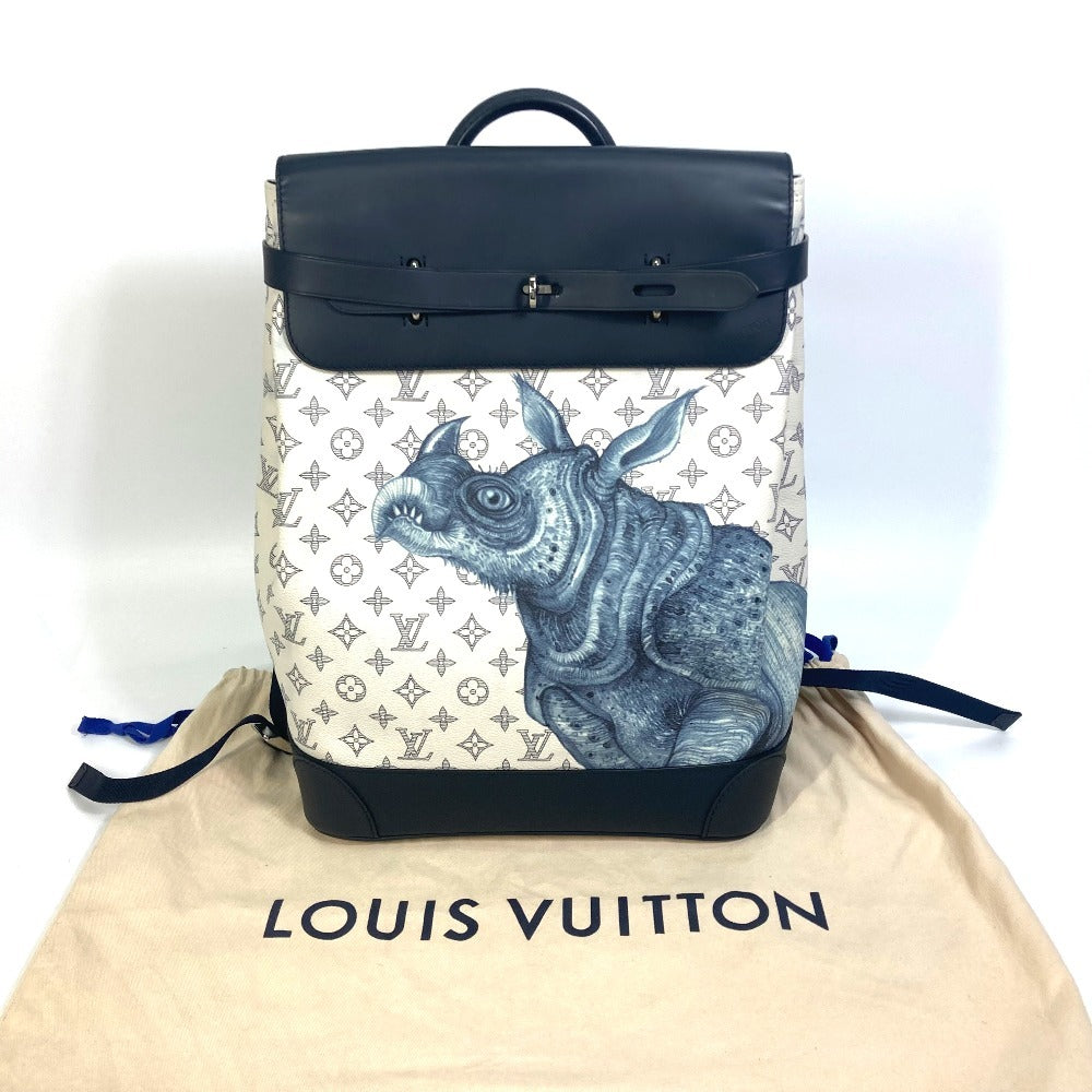 LOUIS VUITTON Backpack M54125 Monogram savanna canvas white Monogram savanna Backpack mens Used