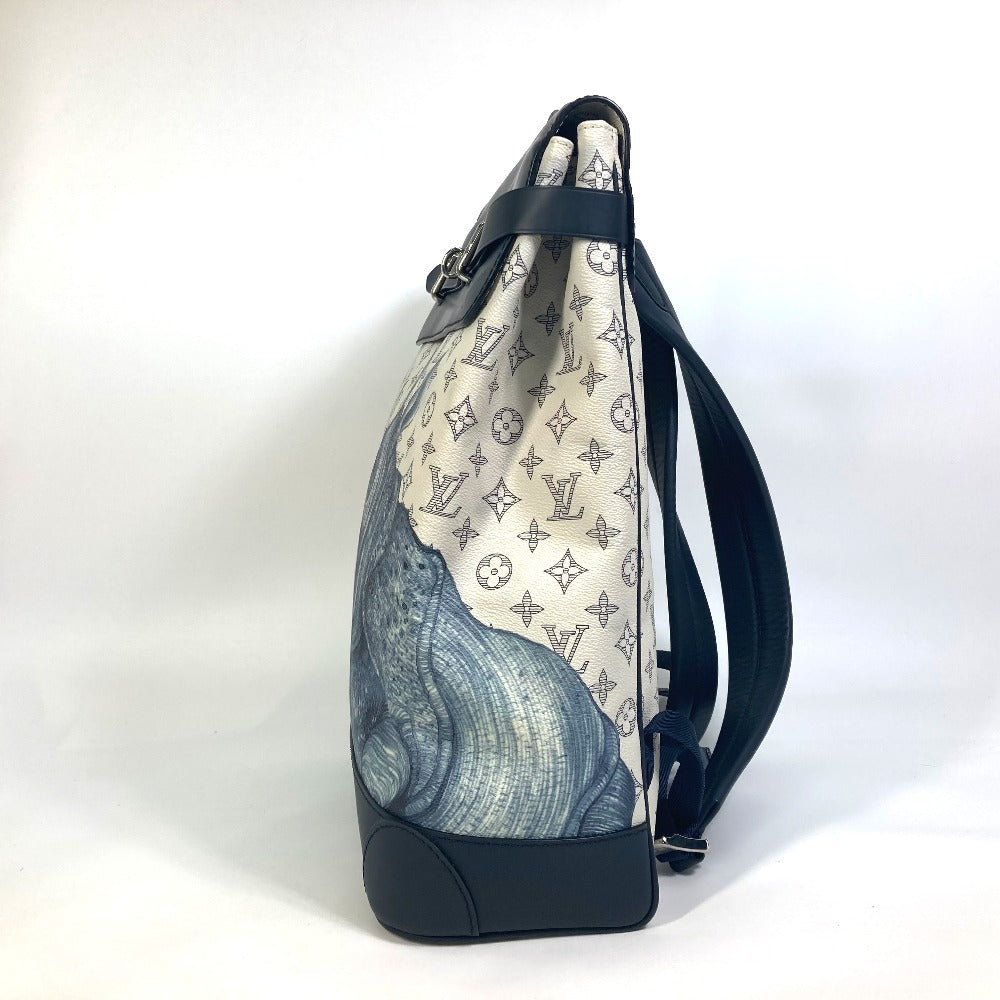 LOUIS VUITTON Backpack M54125 Monogram savanna canvas white Monogram savanna Backpack mens Used