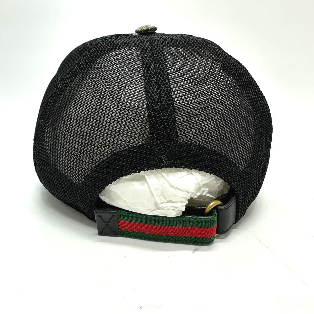 GUCCI cap 426887 GG Supreme Canvas beige Print GG mens 58 Used