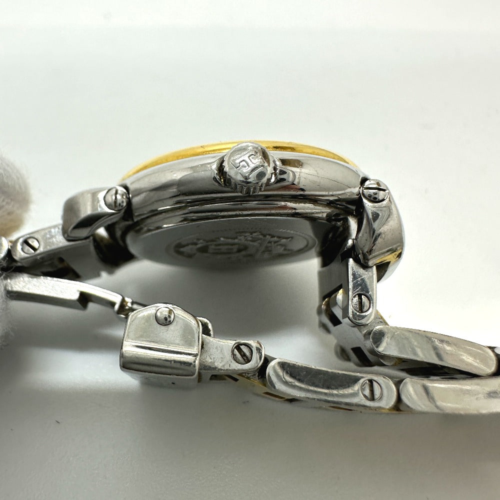 HERMES Watches Quartz PU2.220 Stainless Steel/Gold Plated Silver / Gold Pullman Women Used