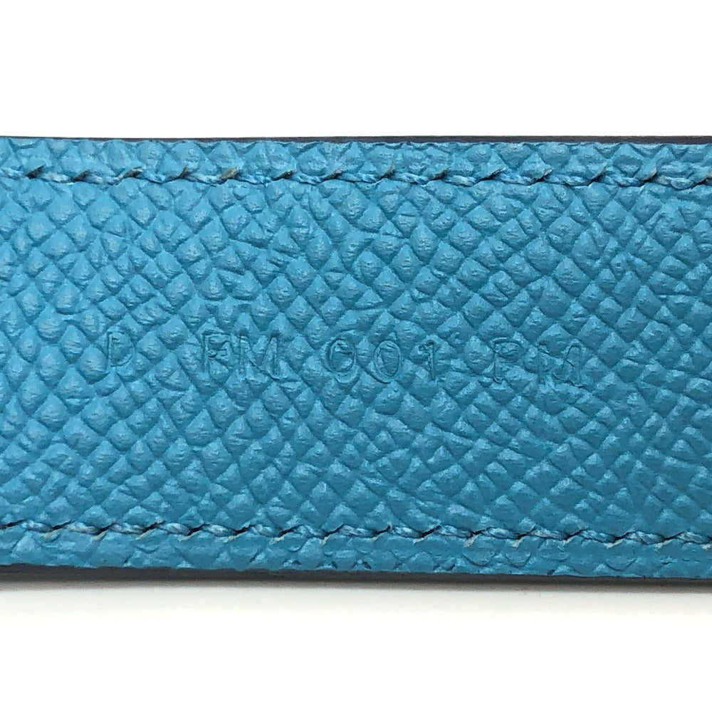 HERMES Shoulder strap Epsom blue bandouliere