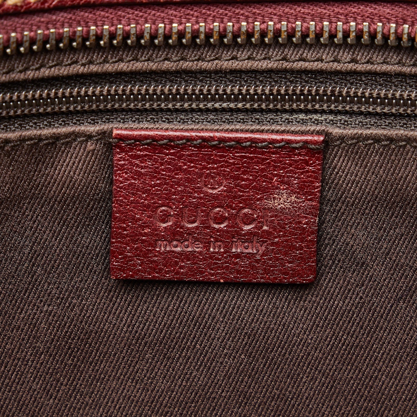 Brown Gucci GG Canvas Tote Bag